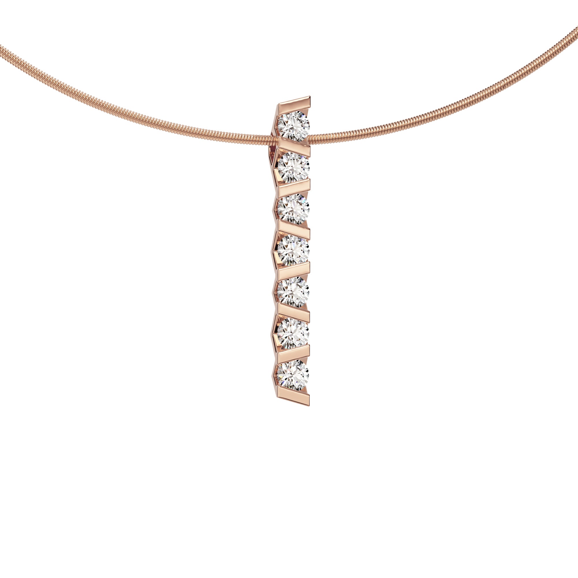 Niessing Vivida Anhänger - N403947-4mm-0.23ct (23ct-rw) mit Diamant
