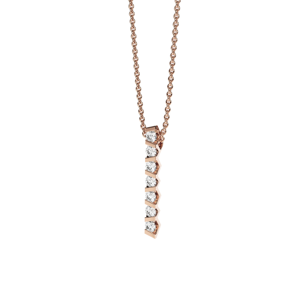 Niessing Vivida Anhänger - N403947-4mm-0.23ct (23ct-rw) mit Diamant