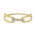 Niessing Vivida Armband - N412940-4mm-0.23ct (23ct-cinnamon-canary-cy) mit Diamant