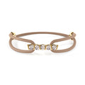 Niessing Vivida Armband - N412940-4mm-0.23ct (23ct-cinnamon-taupe-cy) mit Diamant