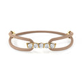 Niessing Vivida Armband - N412940-4mm-0.23ct (23ct-taupe-cy) mit Diamant