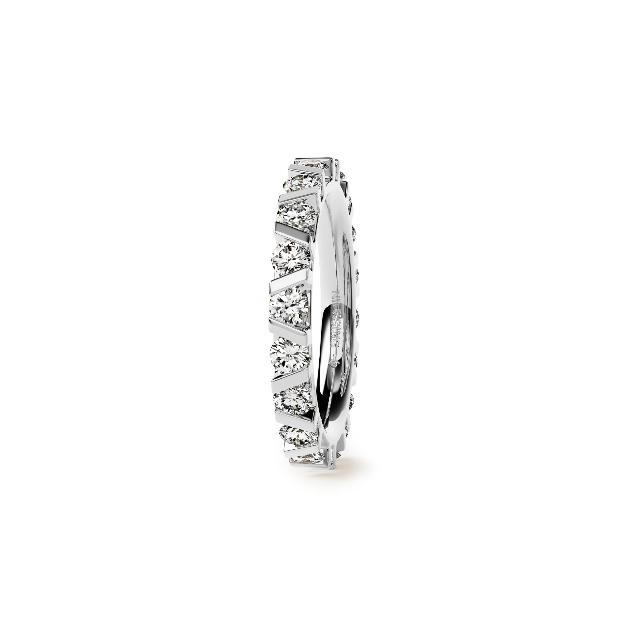 Niessing Vivida C Ring - N401940-2.8mm-0.08ct (08ct-pt) aus Platin mit Diamant