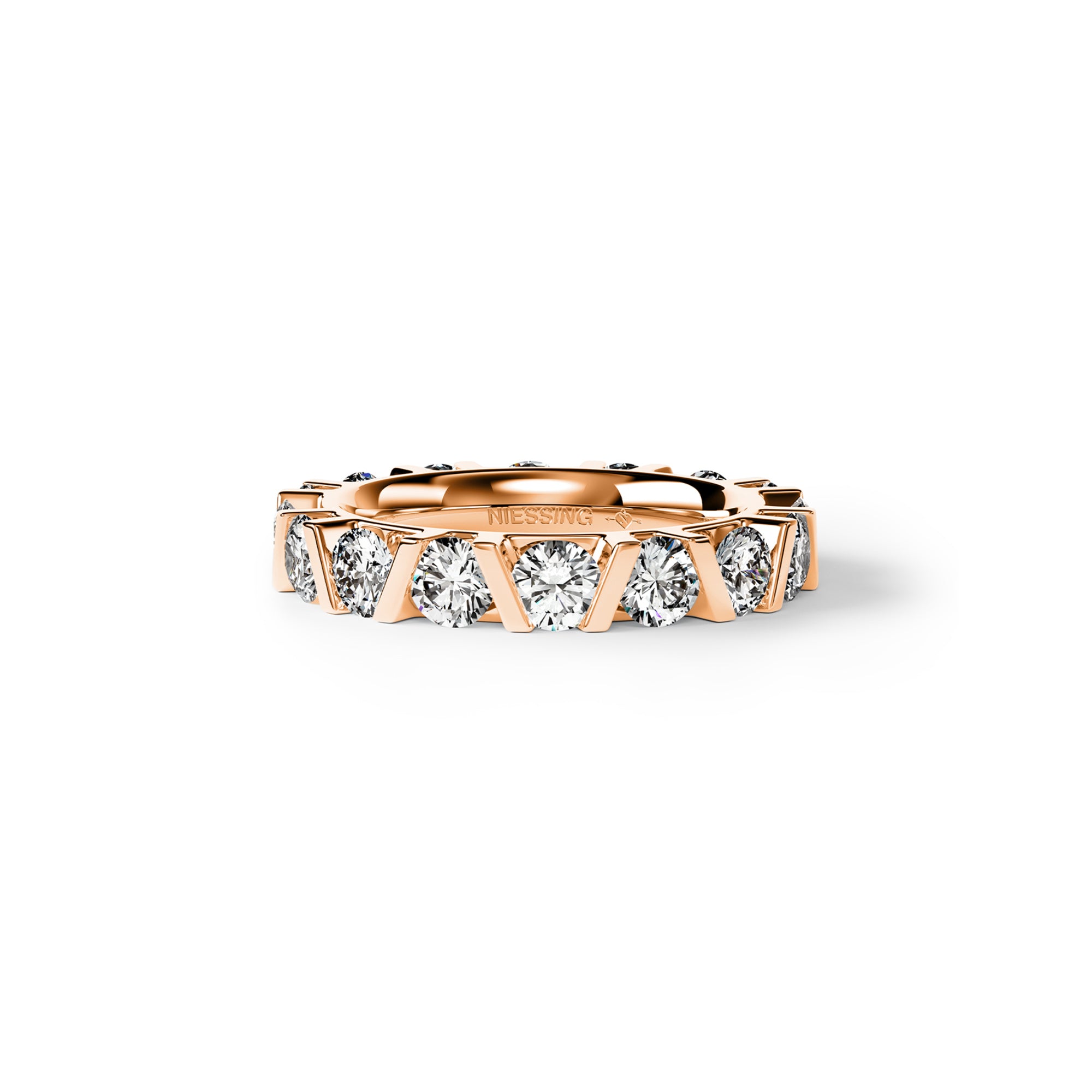 Niessing Vivida C Ring - N401940-3.5mm-0.16ct (16ct-cr) mit Diamant