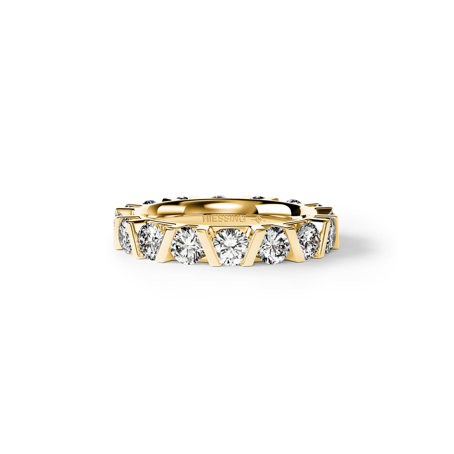 Vivida C Ring • Diamant von Niessing (N401940-3.5mm-0.16ct-cy)