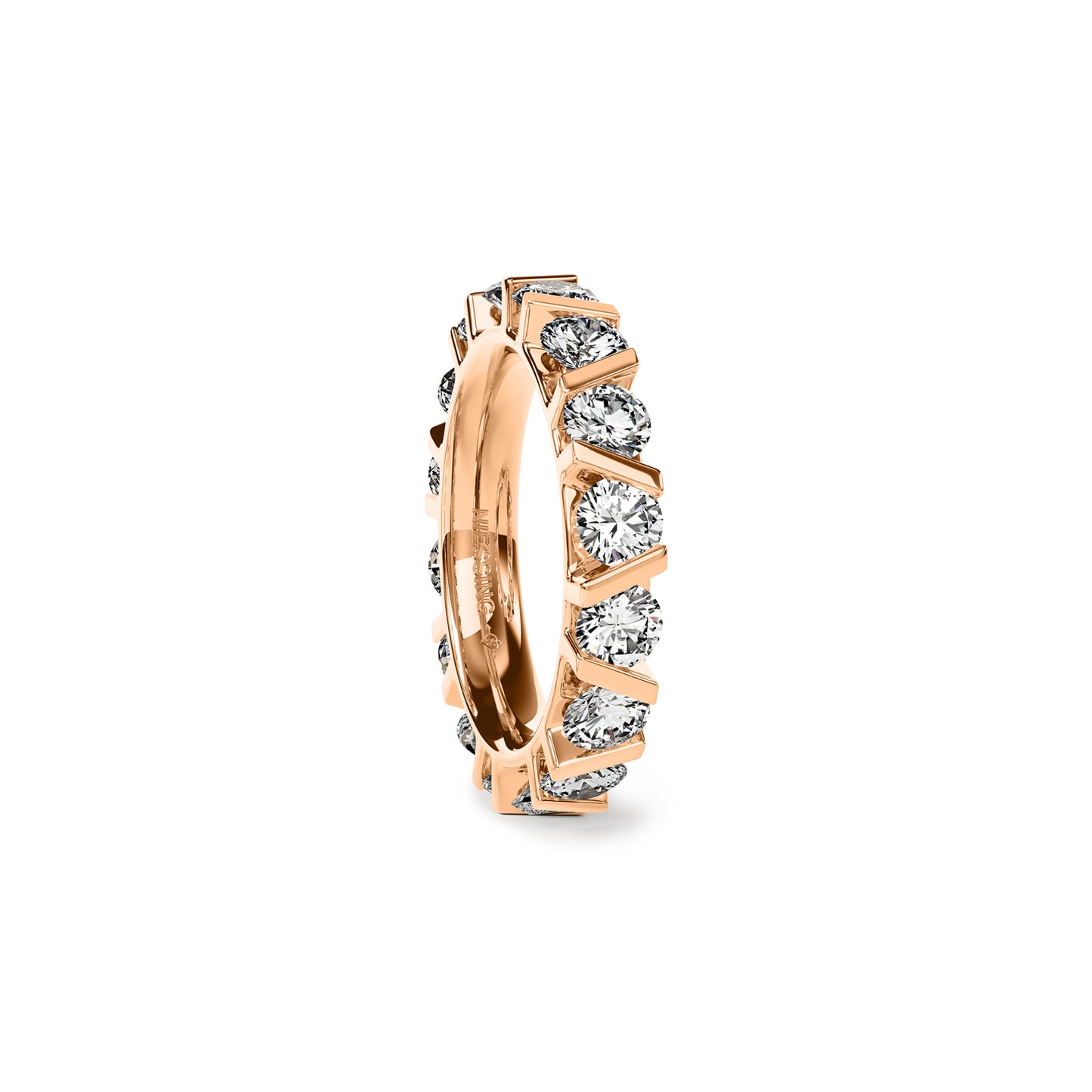 Niessing Vivida C Ring - N401940-4mm-0.23ct (23ct-cr) mit Diamant