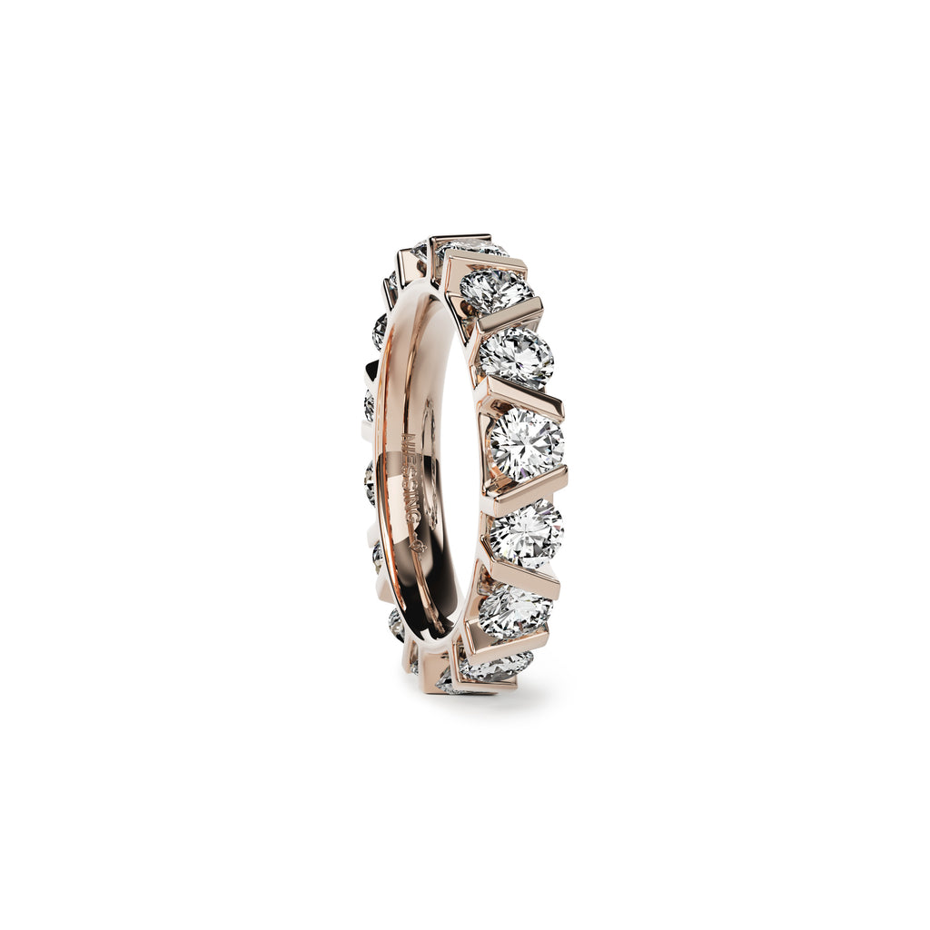 Niessing Vivida C Ring - N401940-4mm-0.23ct (23ct-rw) mit Diamant