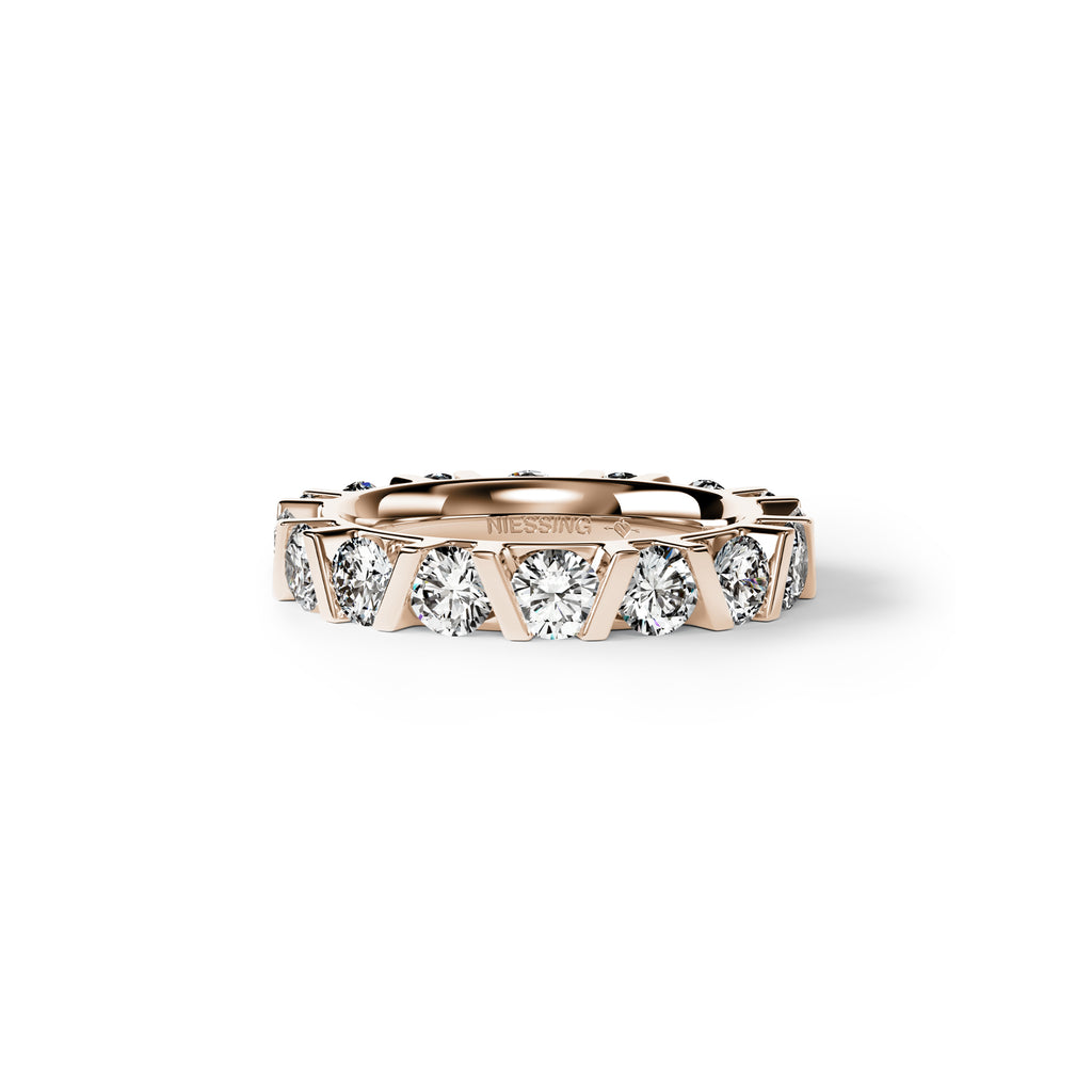 Niessing Vivida C Ring - N401940-4mm-0.23ct (23ct-rw) mit Diamant