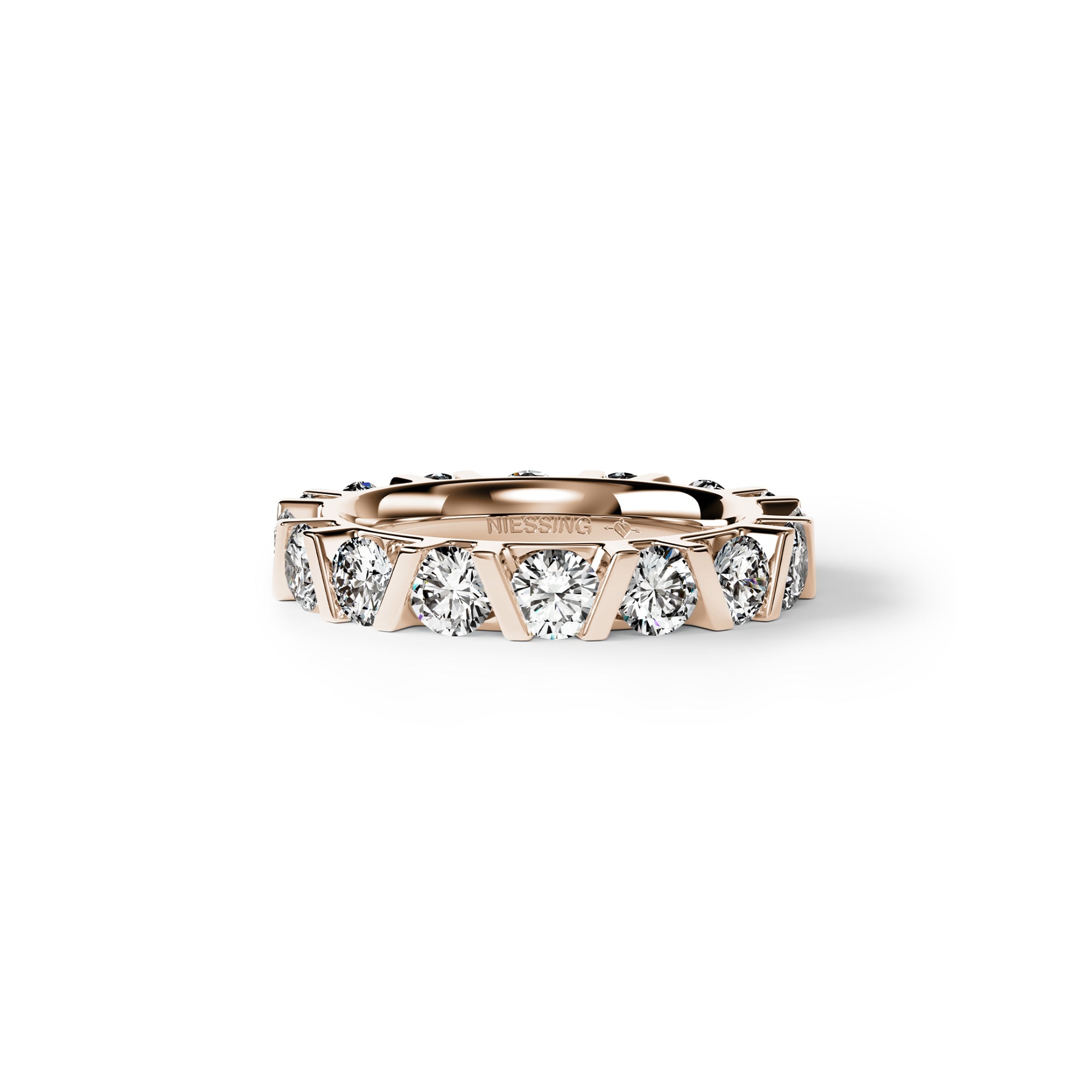 Niessing Vivida C Ring - N401940-4mm-0.23ct (23ct-rw) mit Diamant