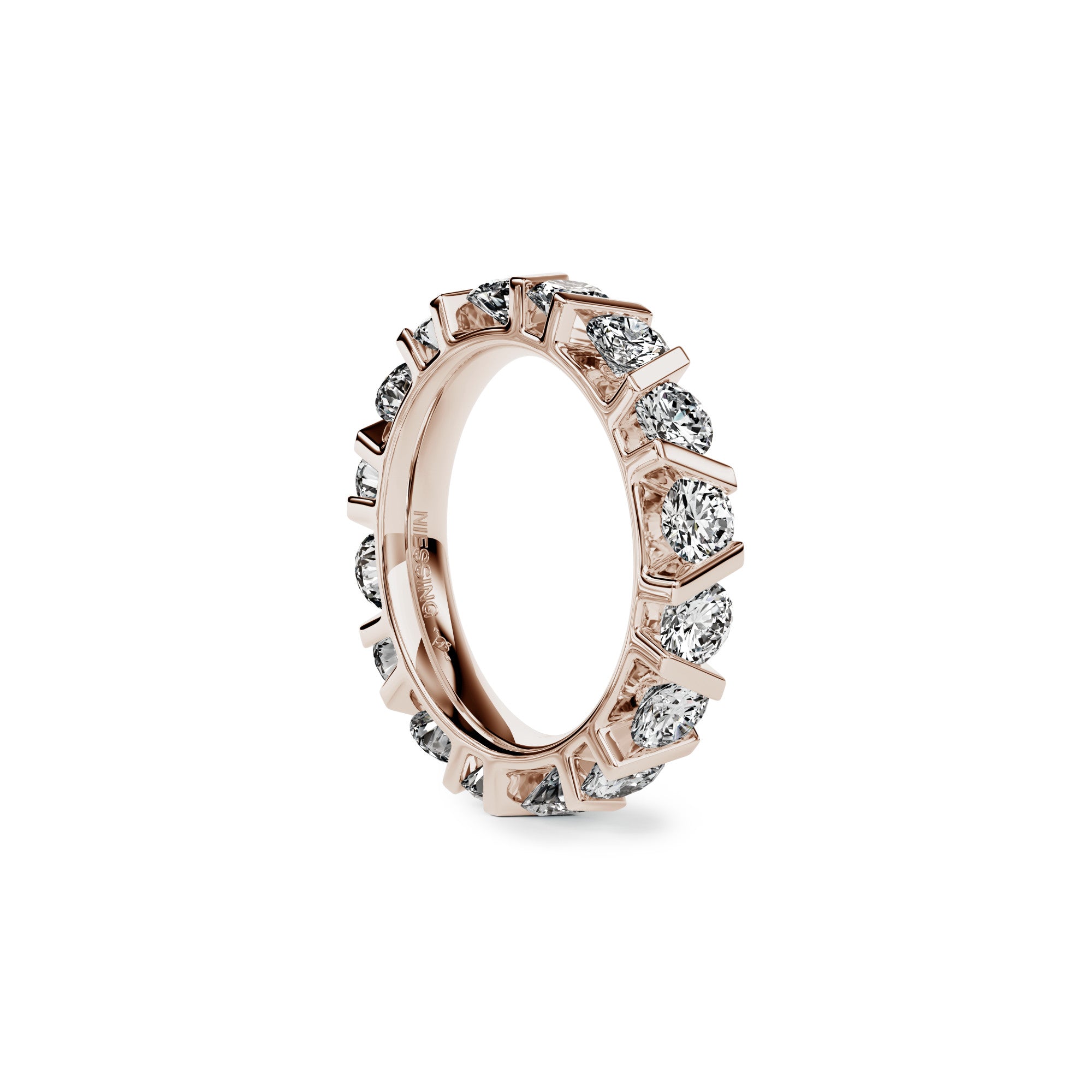 Niessing Vivida C Ring - N401940-4mm-0.23ct (23ct-rw) mit Diamant