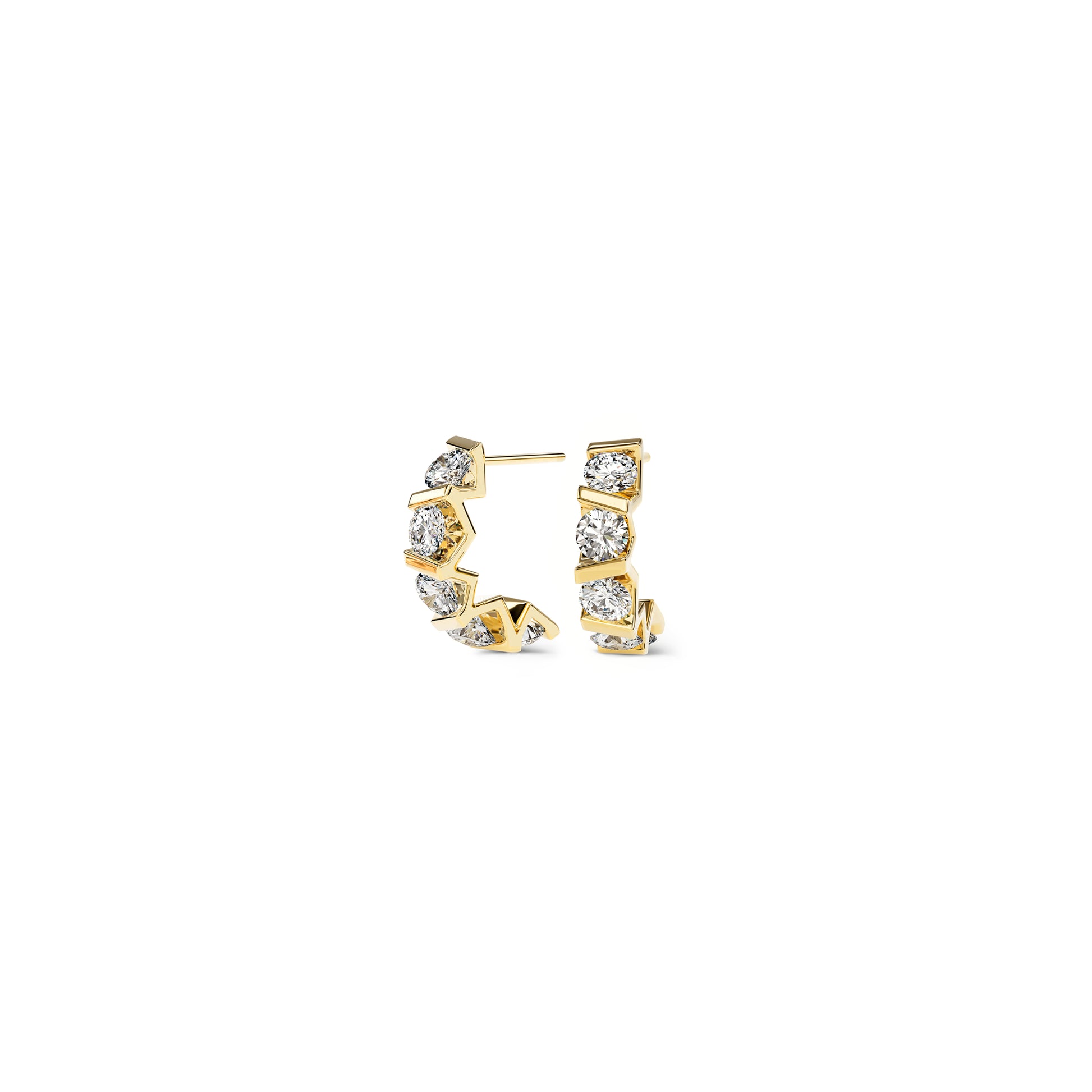 Niessing Vivida Creolen - N404975-2.8mm-0.08ct (08ct-cy) mit Diamant