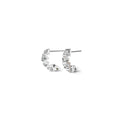 Niessing Vivida Creolen - N404975-2.8mm-0.08ct (08ct-pt) aus Platin mit Diamant