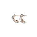 Niessing Vivida Creolen - N404975-4mm-0.23ct (23ct-rw) mit Diamant