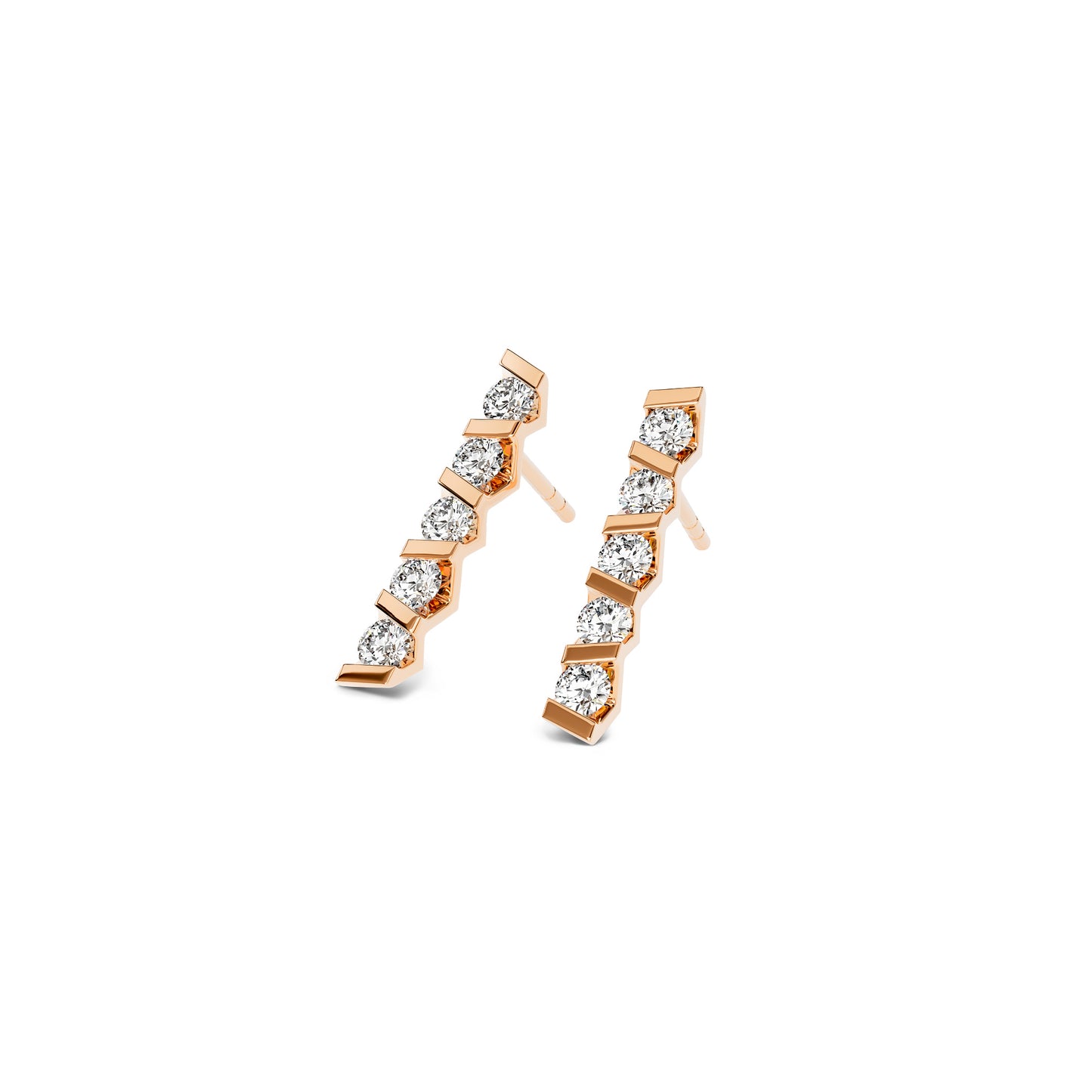 Niessing Vivida Ohrstecker - N404945-4mm-0.23ct (23ct-cr) mit Diamant