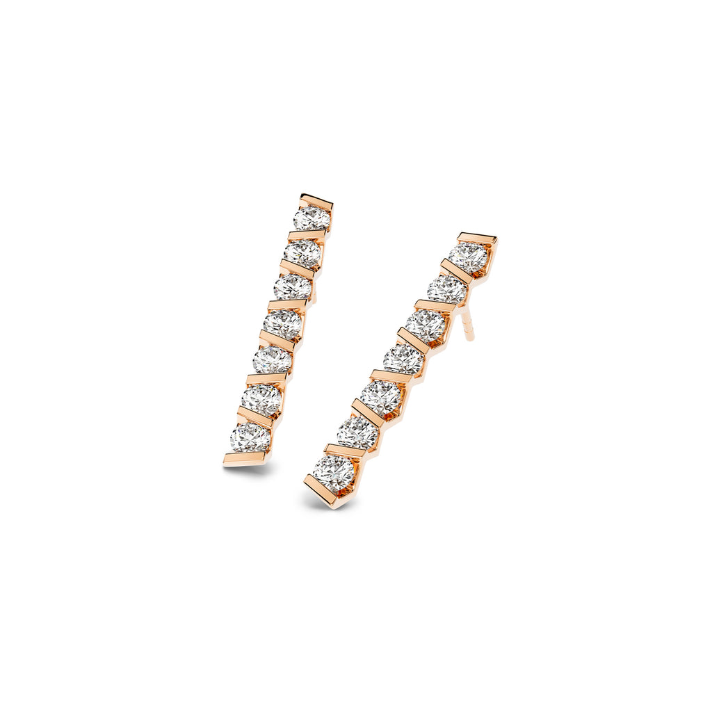 Niessing Vivida Ohrstecker - N404947-2.8mm-0.08ct (08ct-cr) mit Diamant