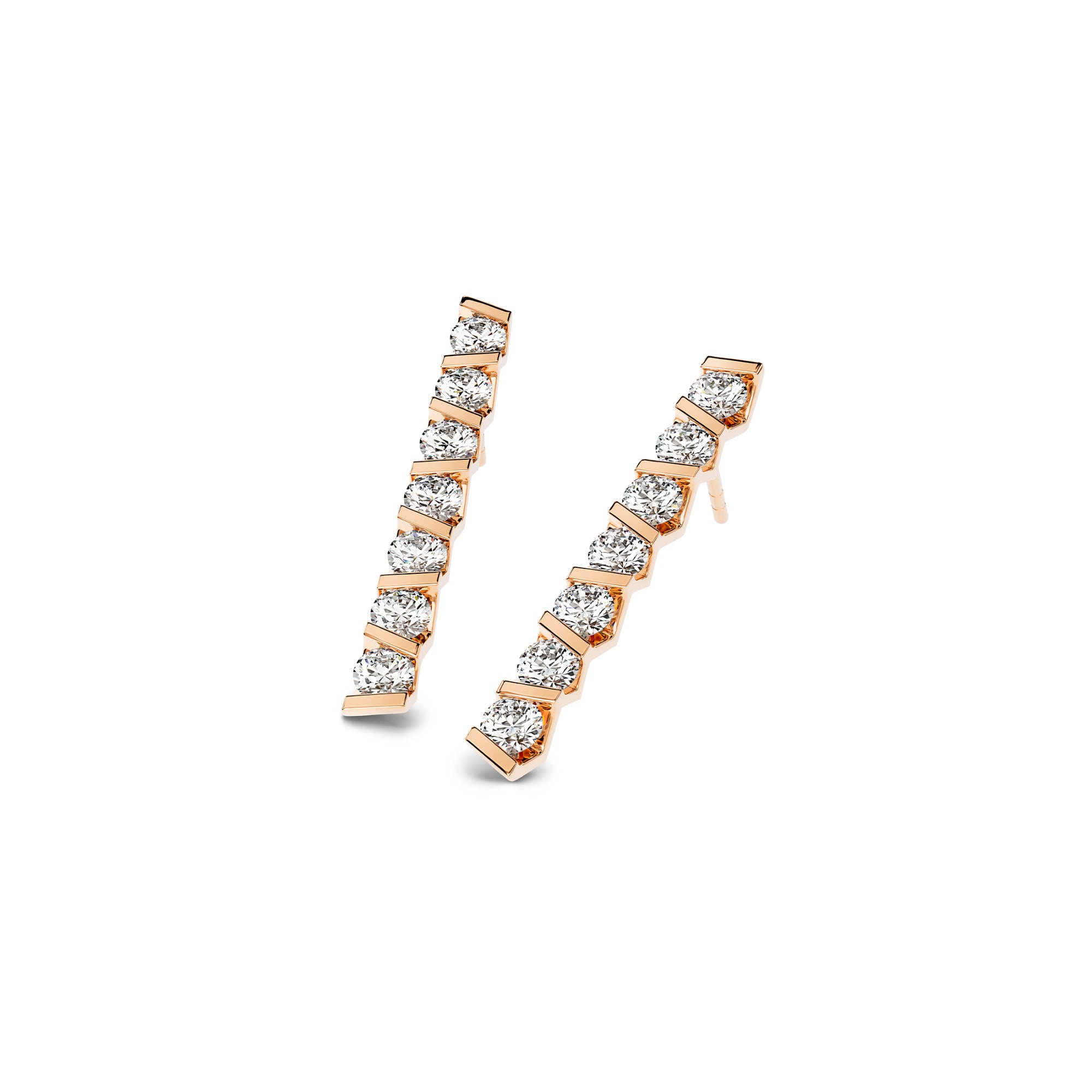 Niessing Vivida Ohrstecker - N404947-2.8mm-0.08ct (08ct-cr) mit Diamant