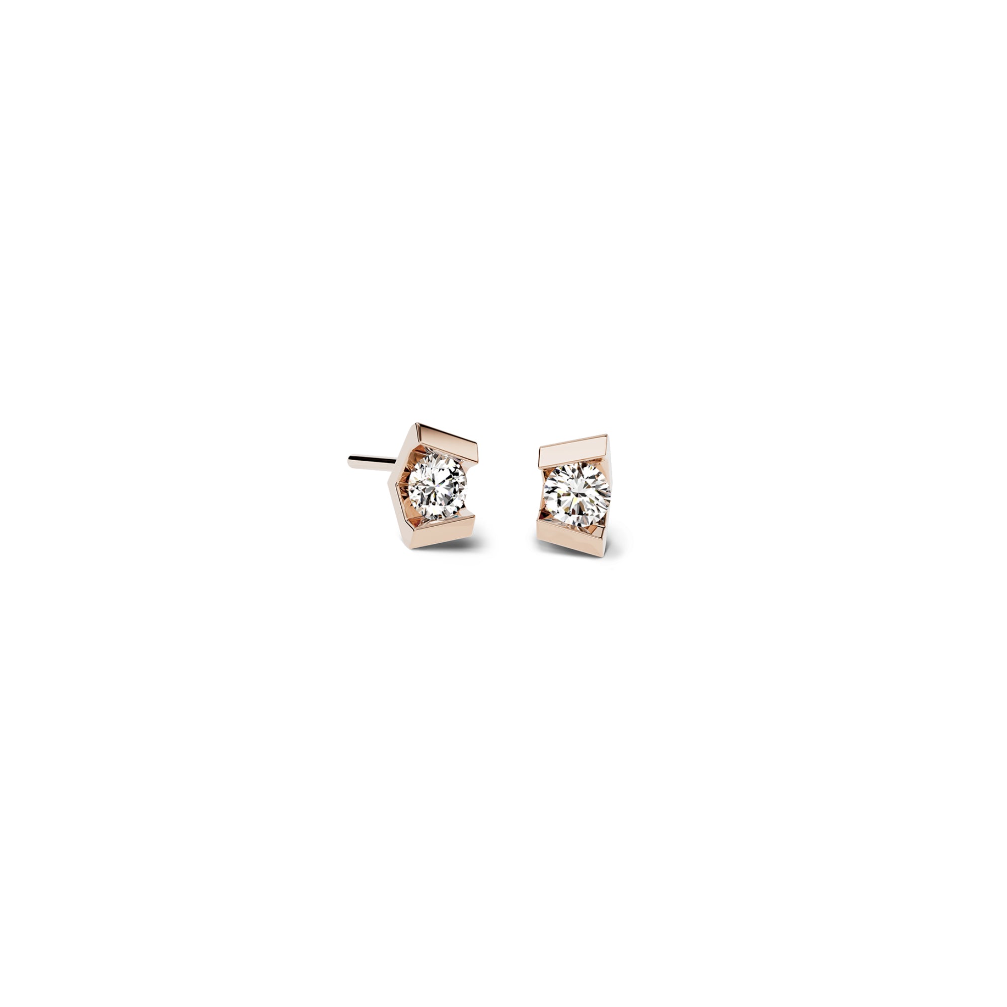 Niessing Vivida Ohrstecker - N404971-2.8mm-0.08ct (08ct-rw) mit Diamant