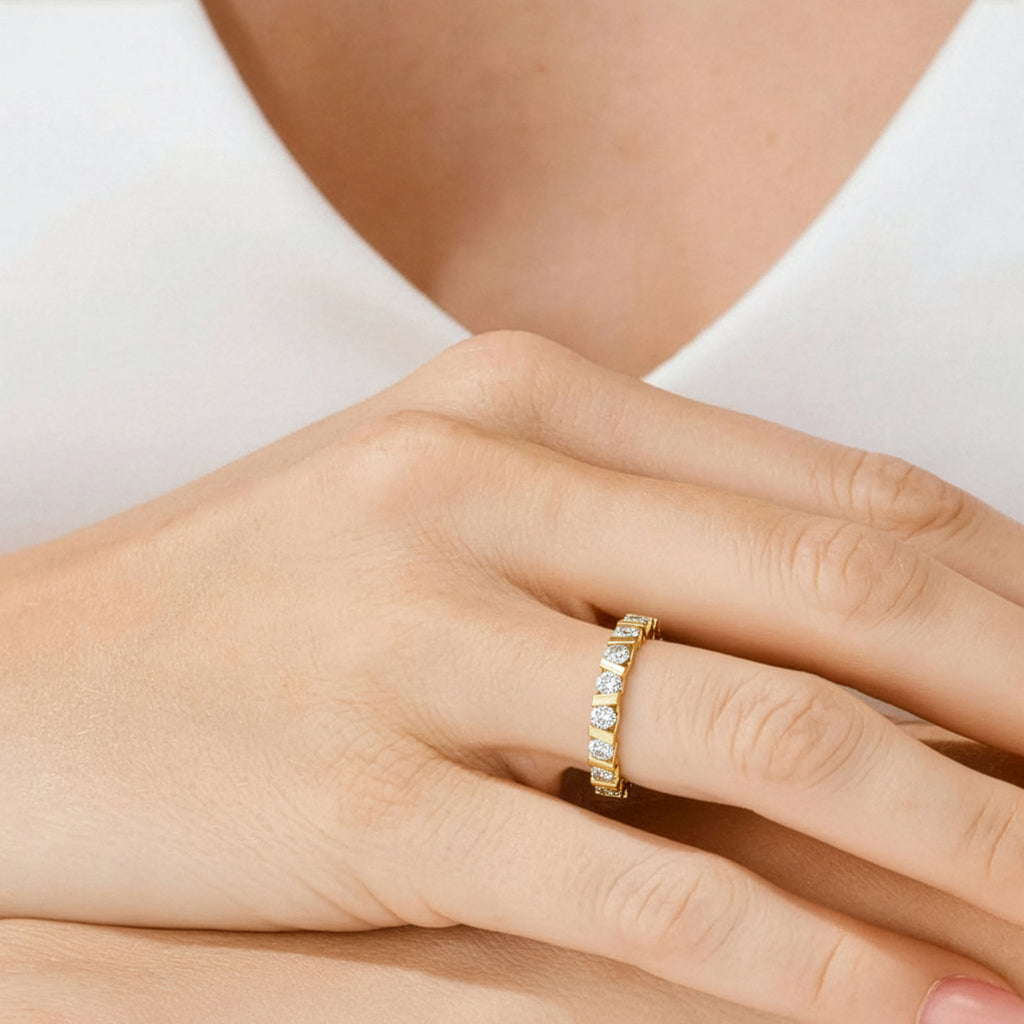 Niessing Vivida Ring - N401942-2.8mm-0.08ct (08ct-cy) mit Diamant