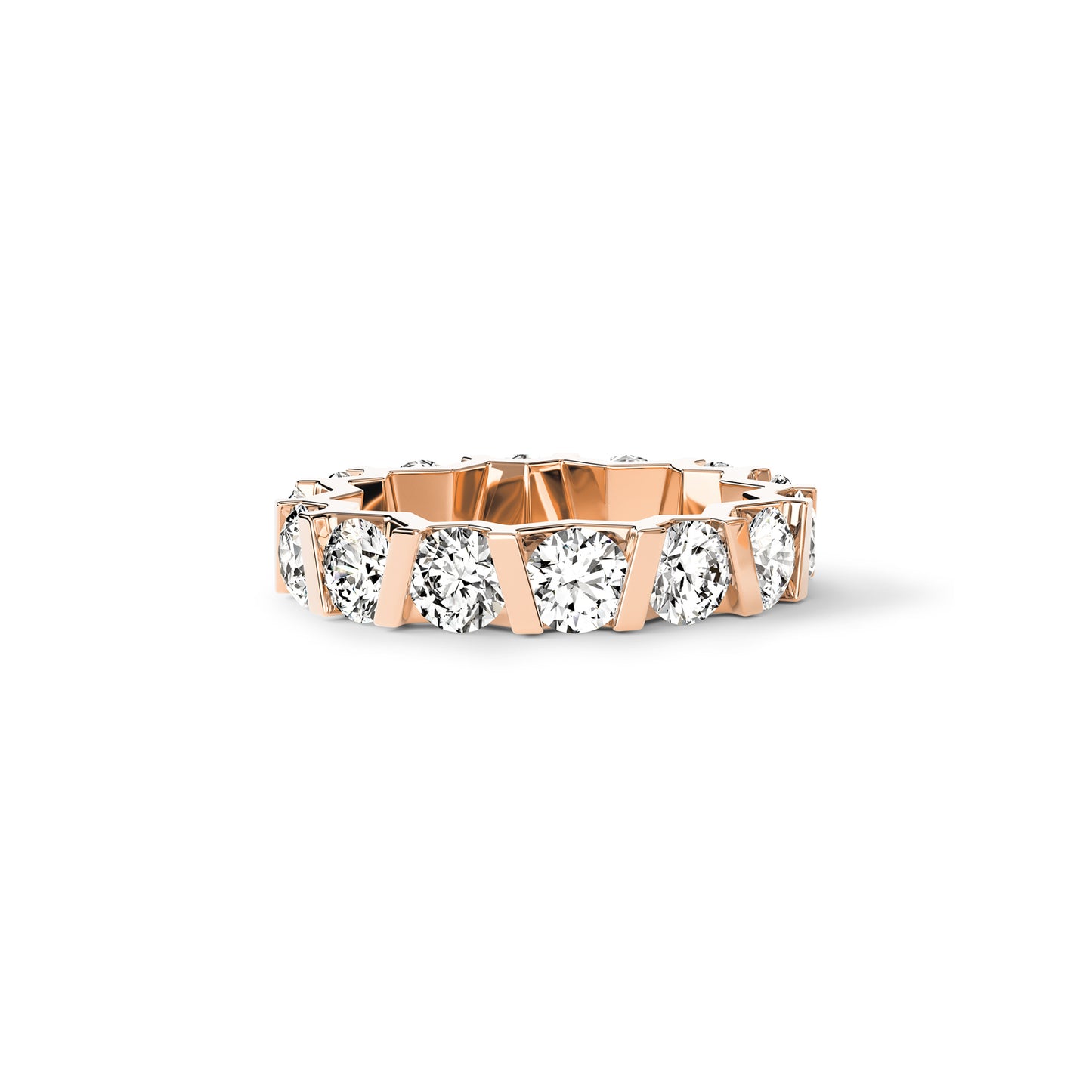 Niessing Vivida Ring - N401942-4.5mm-0.3ct (3ct-cr) mit Diamant
