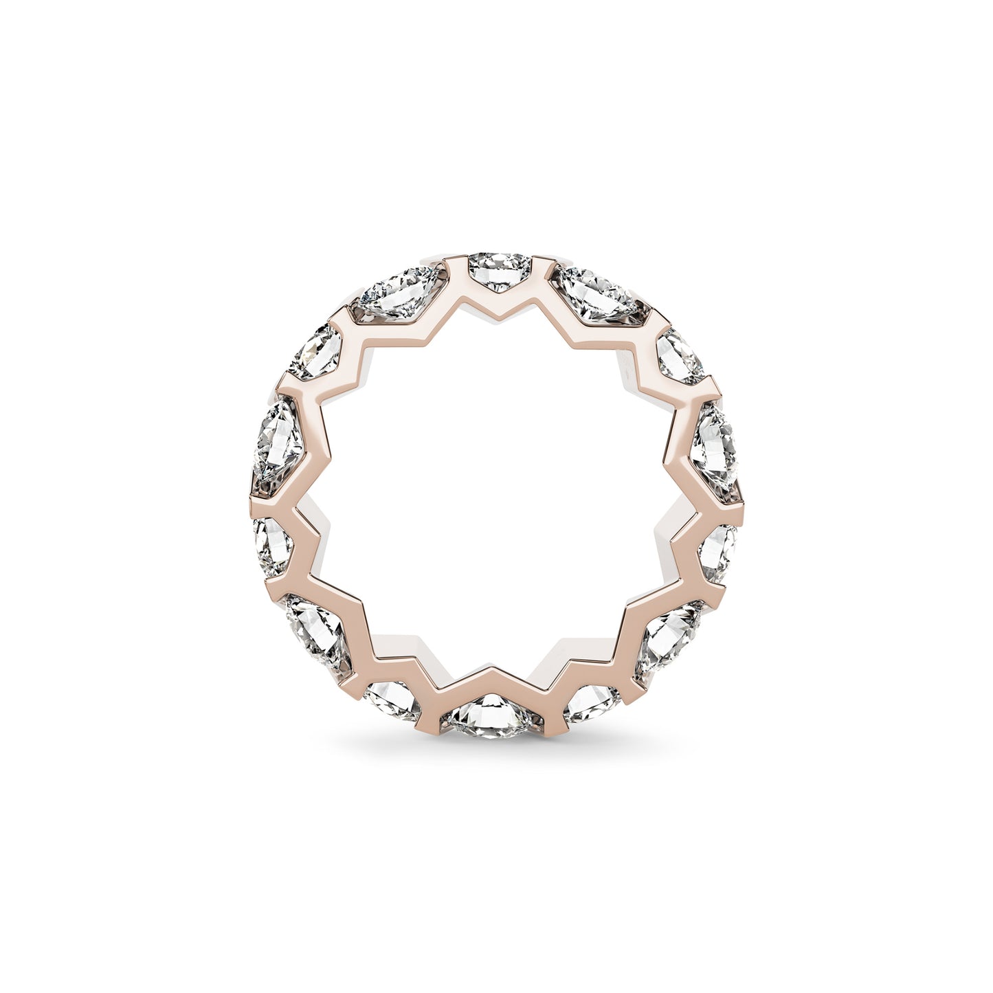 Niessing Vivida Ring - N401942-4.5mm-0.3ct (3ct-rw) mit Diamant