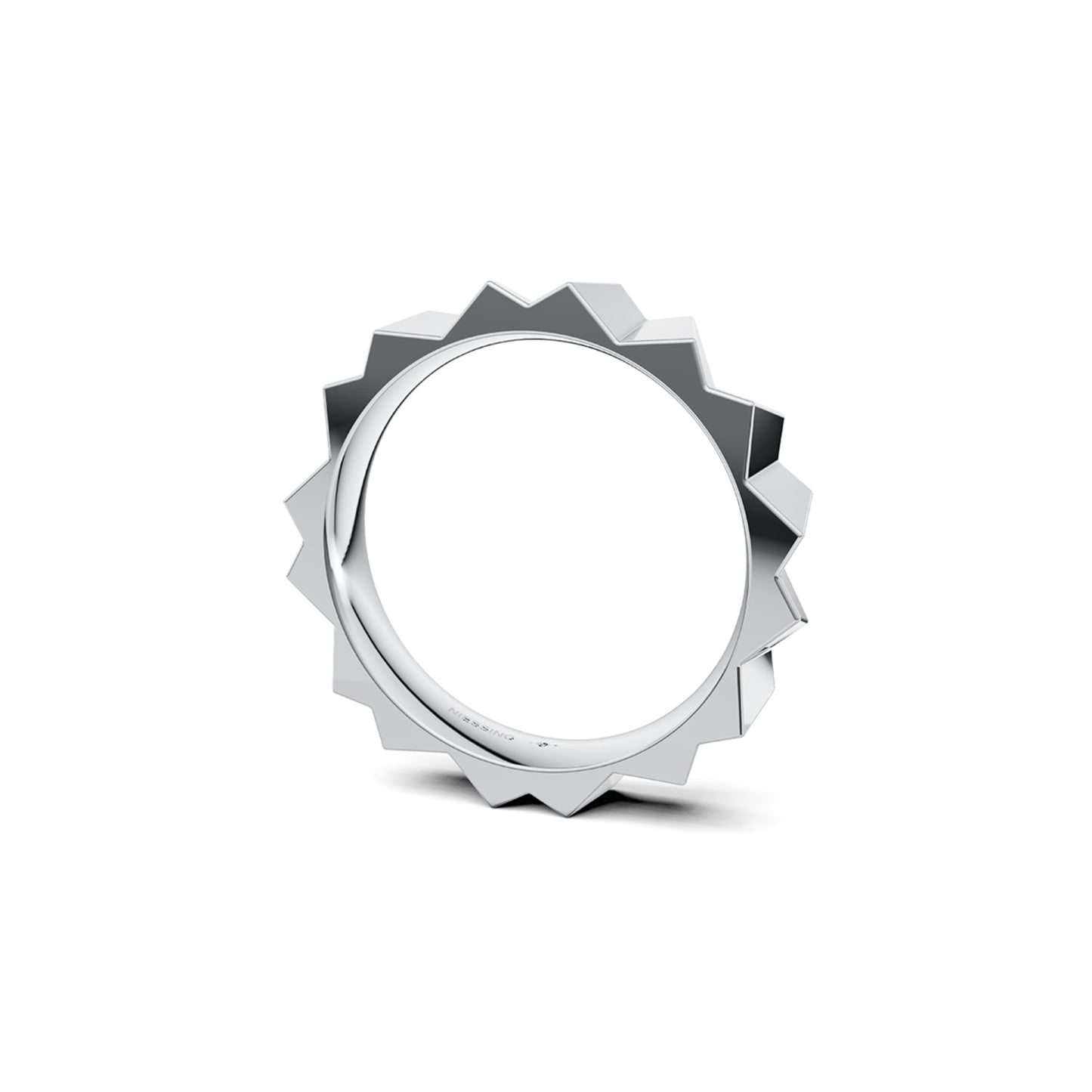 Niessing Vivida Z Ring (N411040-4mm-pt) aus Platin