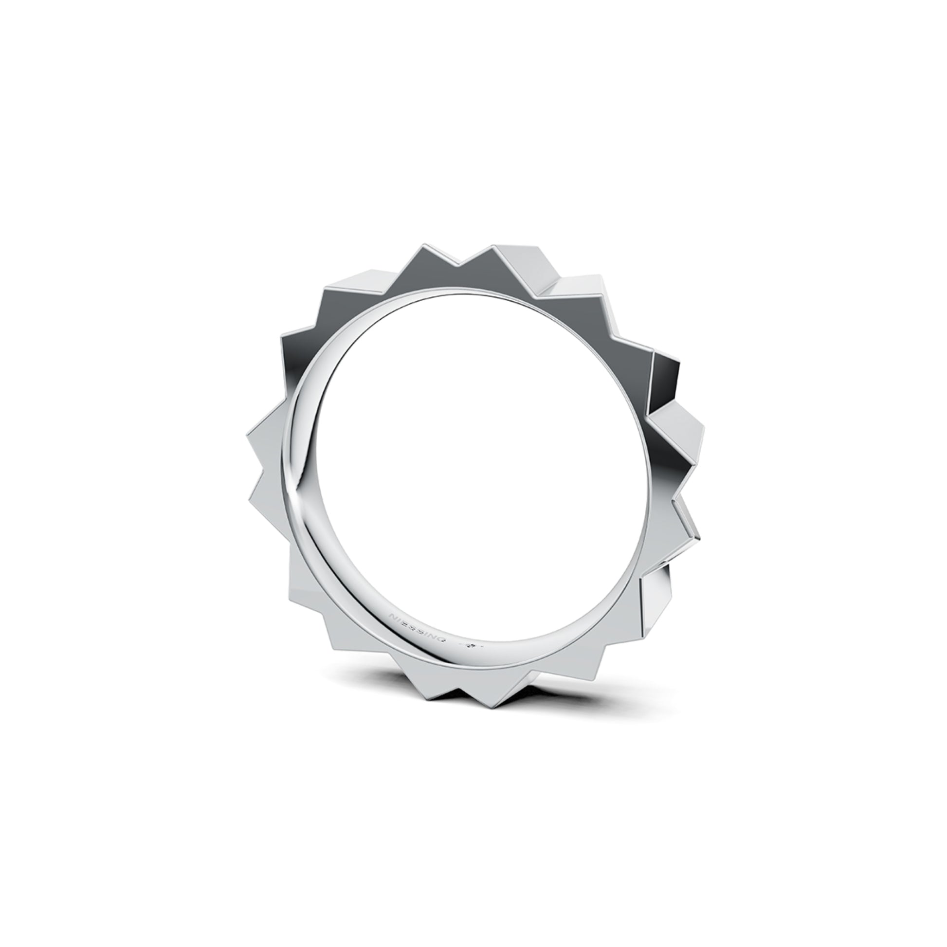 Niessing Vivida Z Ring (N411040-4mm-pt) aus Platin