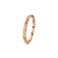 Niessing Woven Love Ring - N401510-2mm-0.005ct (005ct-satin-cr) mit Diamant