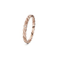 Niessing Woven Love Ring - N401510-2mm-0.005ct (005ct-satin-rw) mit Diamant