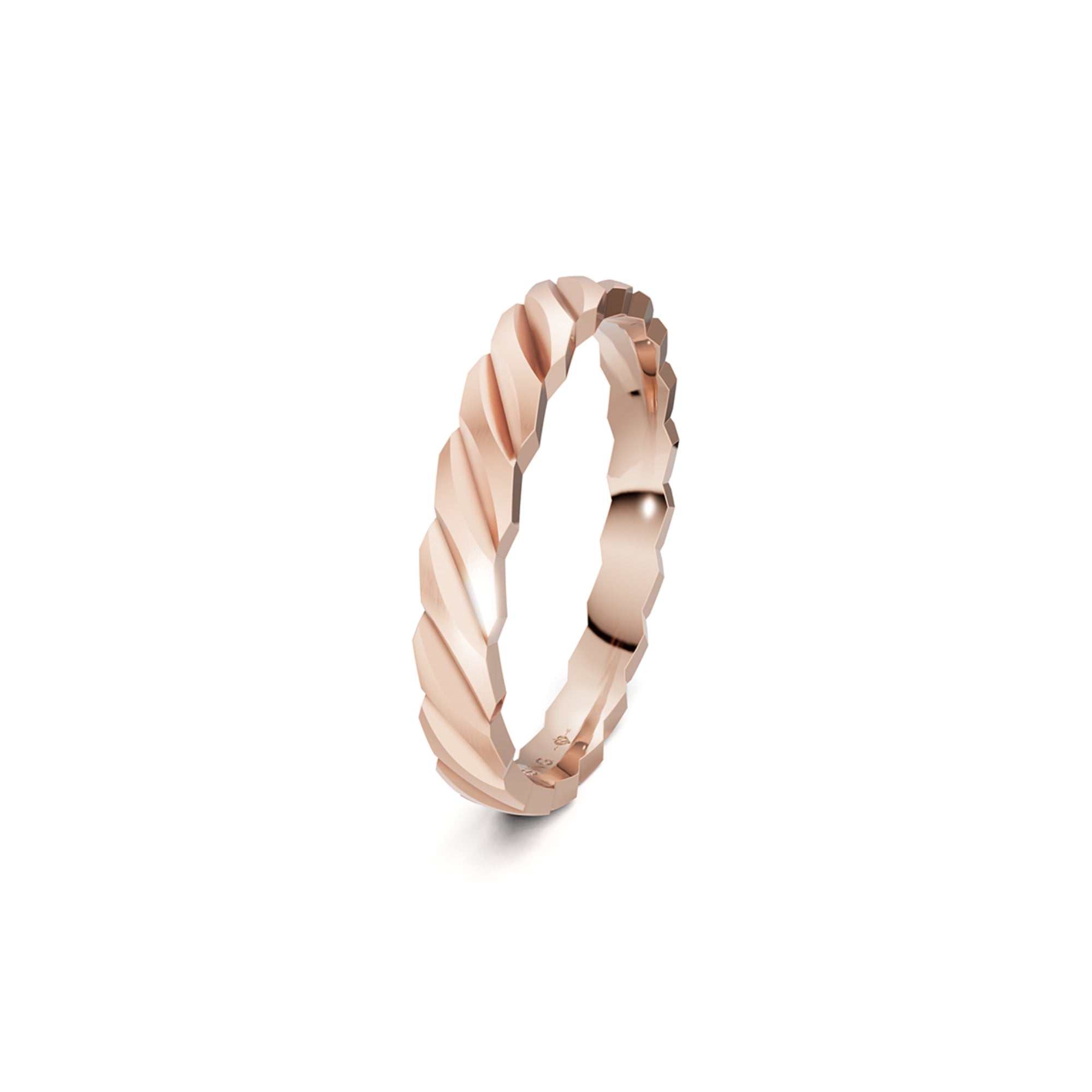 Niessing Woven Love Ring (N401510-3mm-satin-sug)