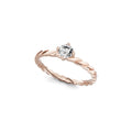 Niessing Woven Love Ring - N401910-0.18ct (18ct-gloss-sug) mit Diamant