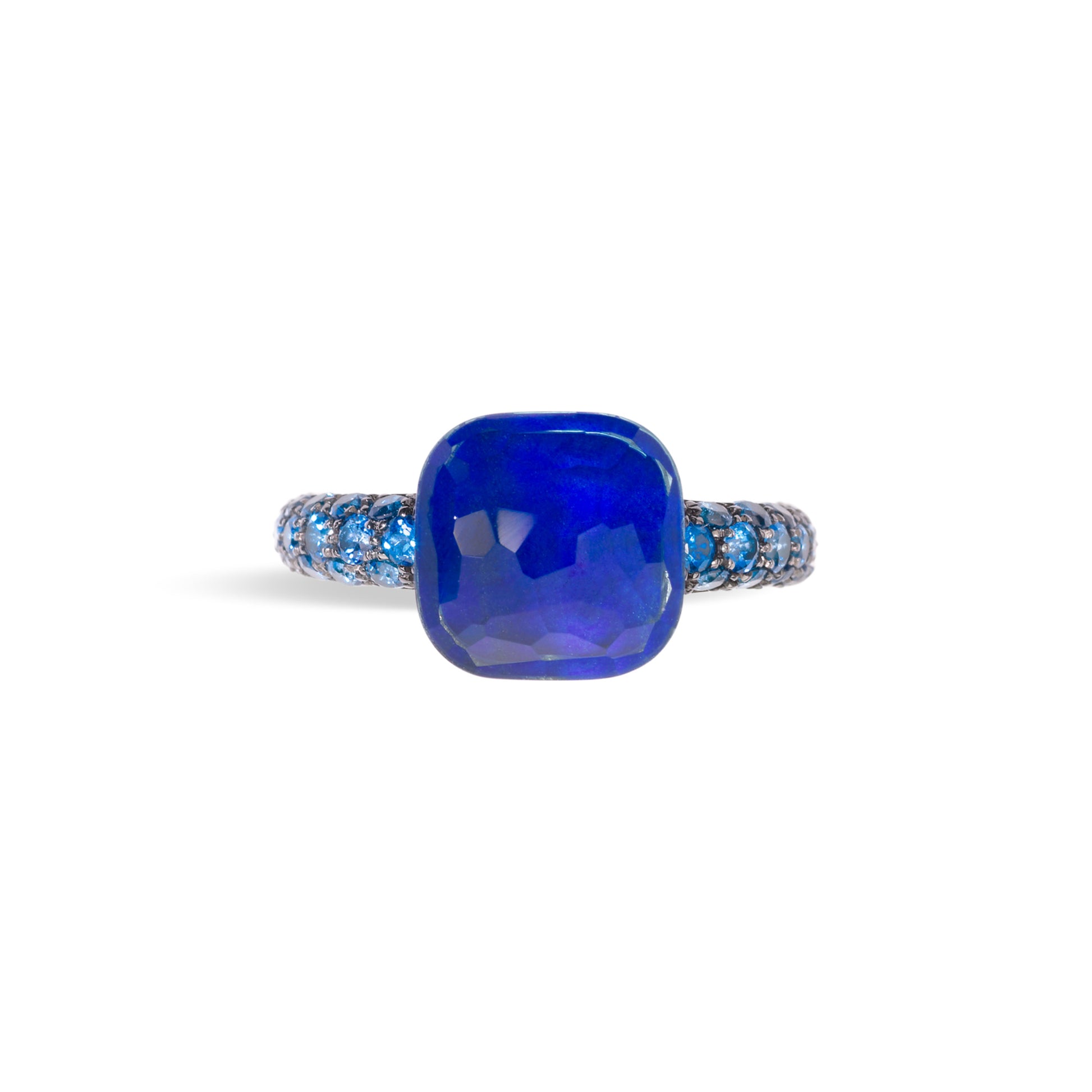 Nudo Deep Blue Ring, Bicolor-Gold • Blautopas • Topas von Pomellato (PAB9040O6000TTKTL)