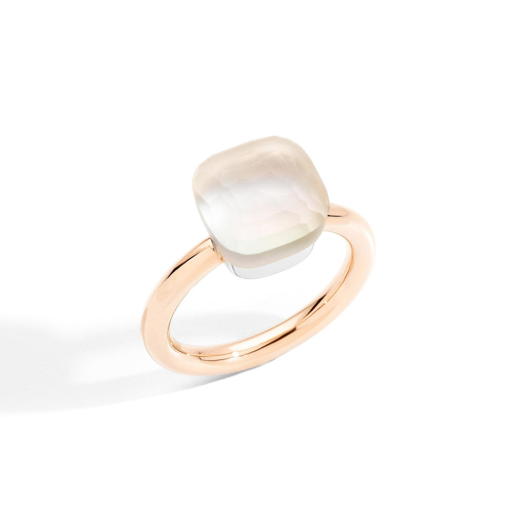 Nudo Gelè Ring, Bicolor-Gold • Perlmutt • Topas von Pomellato (PAA1100O6000STBMP)