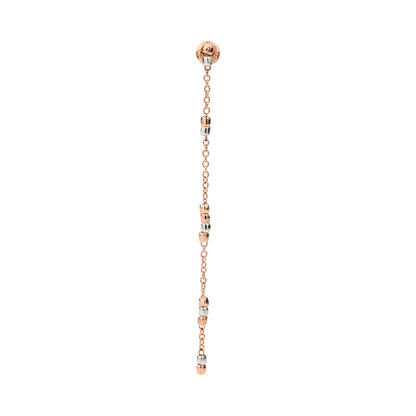Ohrhänger Mini-Granelli, Roségold von DoDo (DHC1005-GRANX-0009A)
