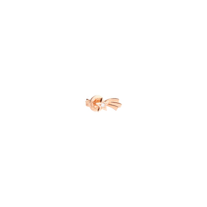 Ohrstecker Komet , Roségold • Diamant von DoDo (DHC4003-LSTAR-DB09R)