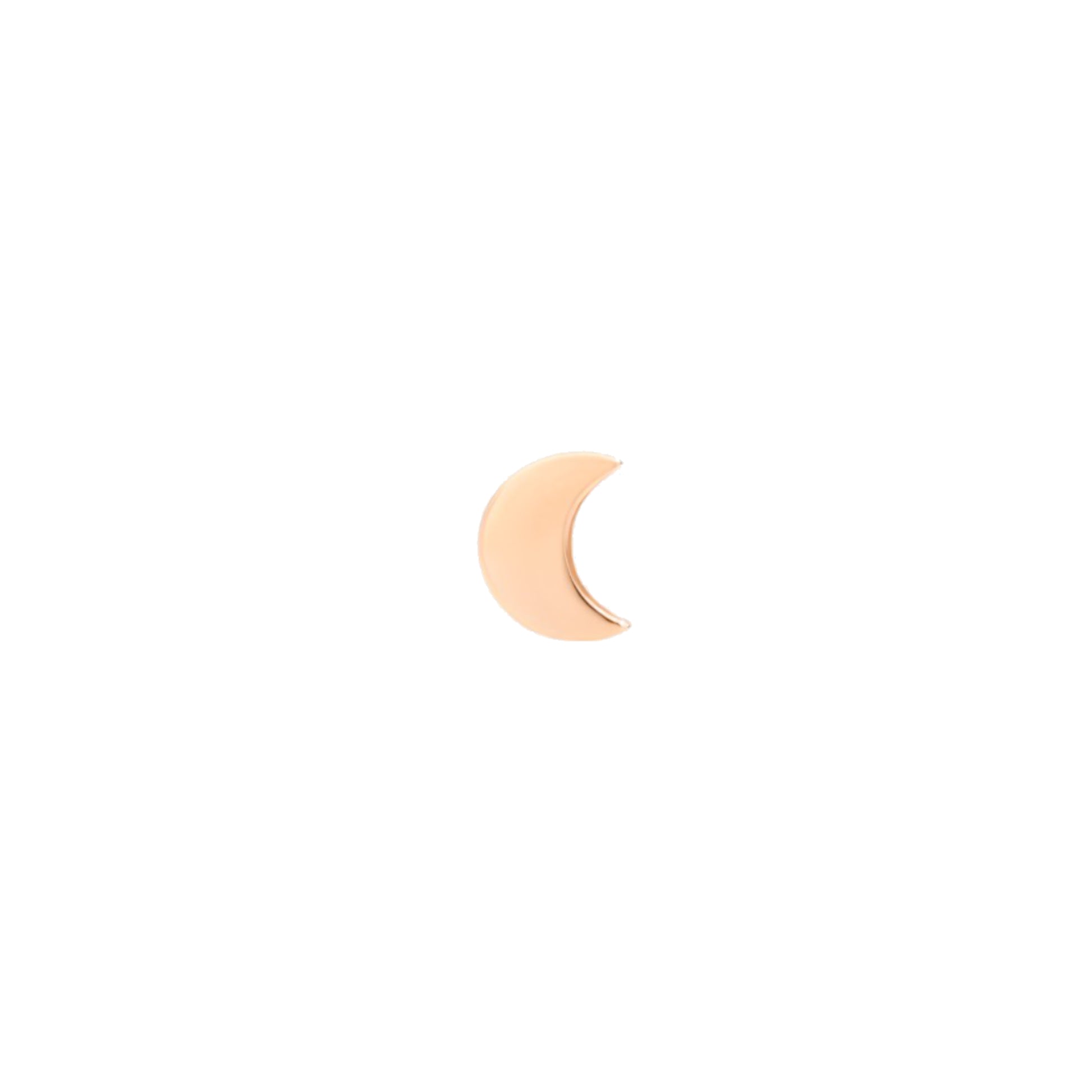 Ohrstecker Mond, Roségold von DoDo (DHB9004-MOONX-0009R)