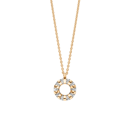 PARADOXAL Collier, Gelbgold • Diamant von Schaffrath (48130_N_100_BR_YW)