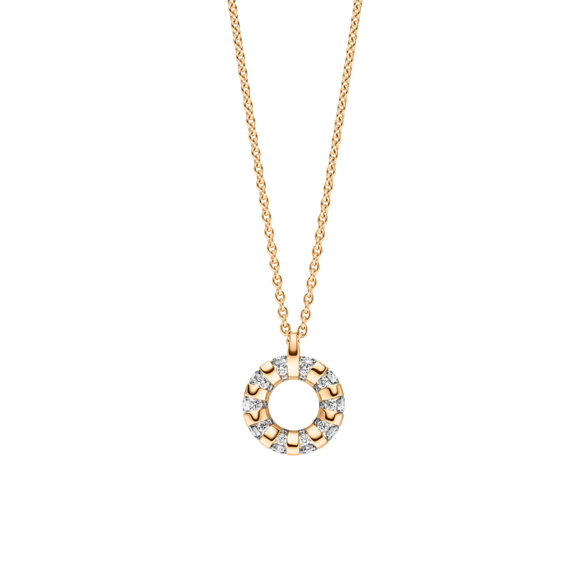 PARADOXAL Collier, Weißgold • Diamant von Schaffrath (48130_N_120_BR_YW)