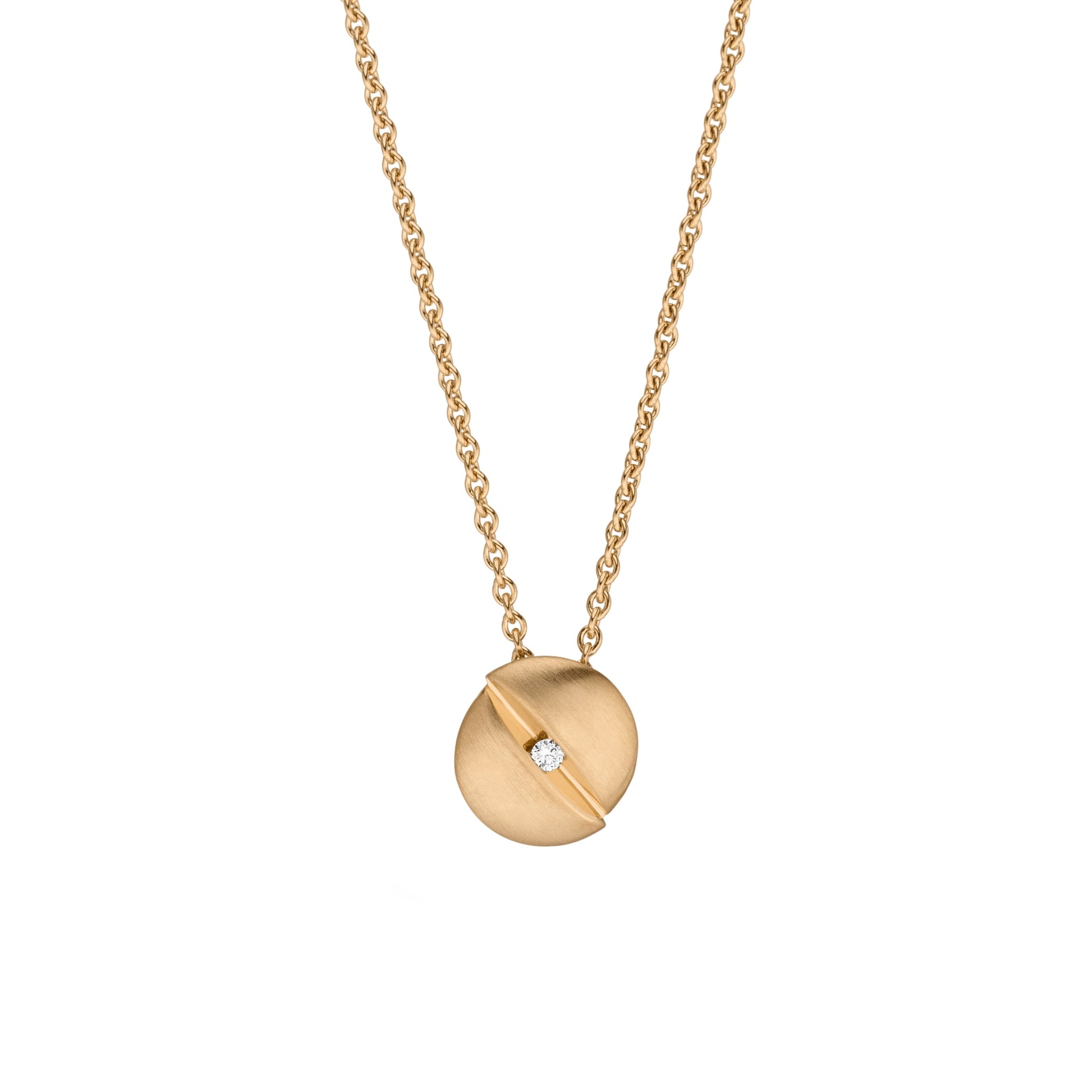 PATCHMATCH Collier, Gelbgold • Diamant von Schaffrath (114_U0001_002_GW)