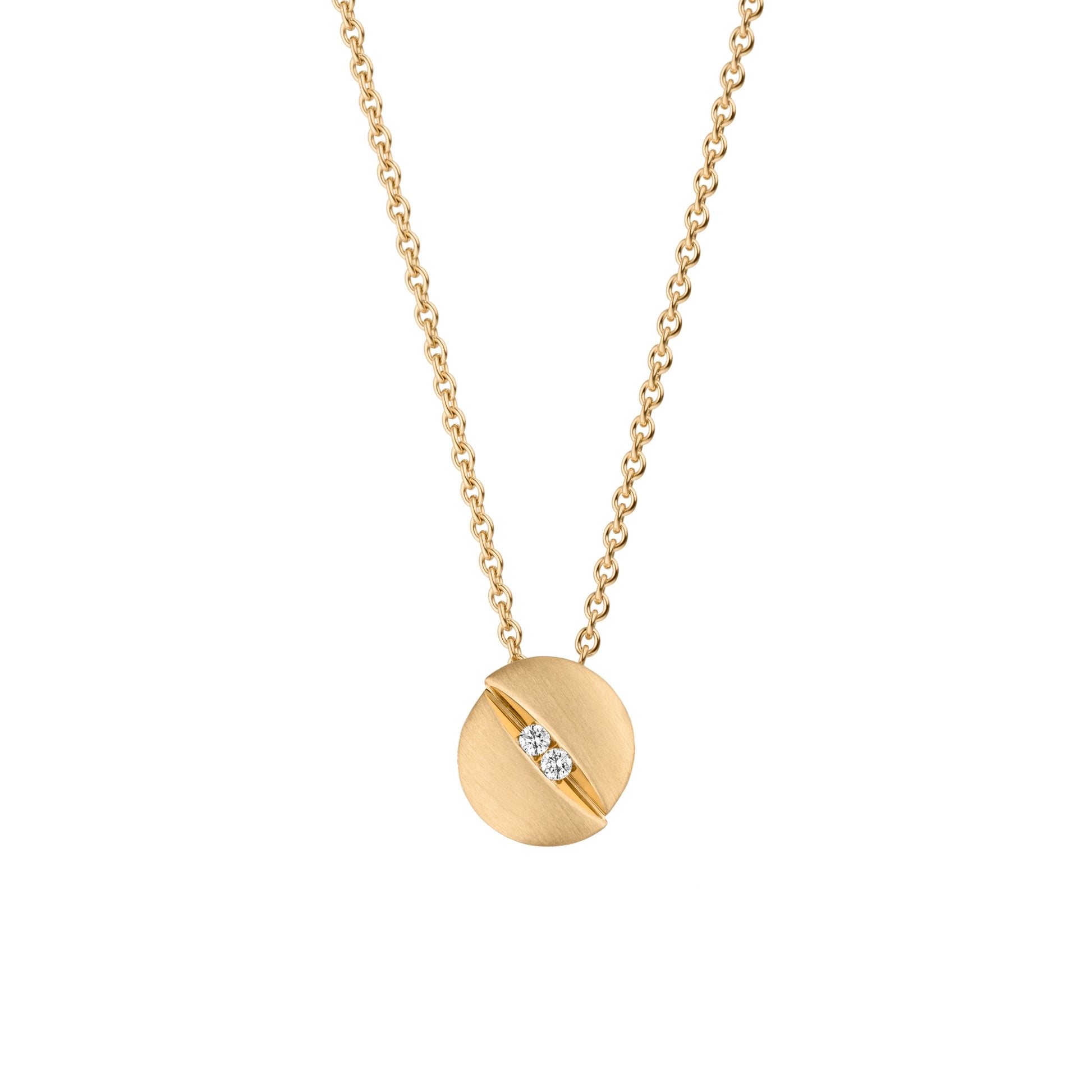 PATCHMATCH Collier, Gelbgold • Diamant von Schaffrath (114_U0002_004_GW)