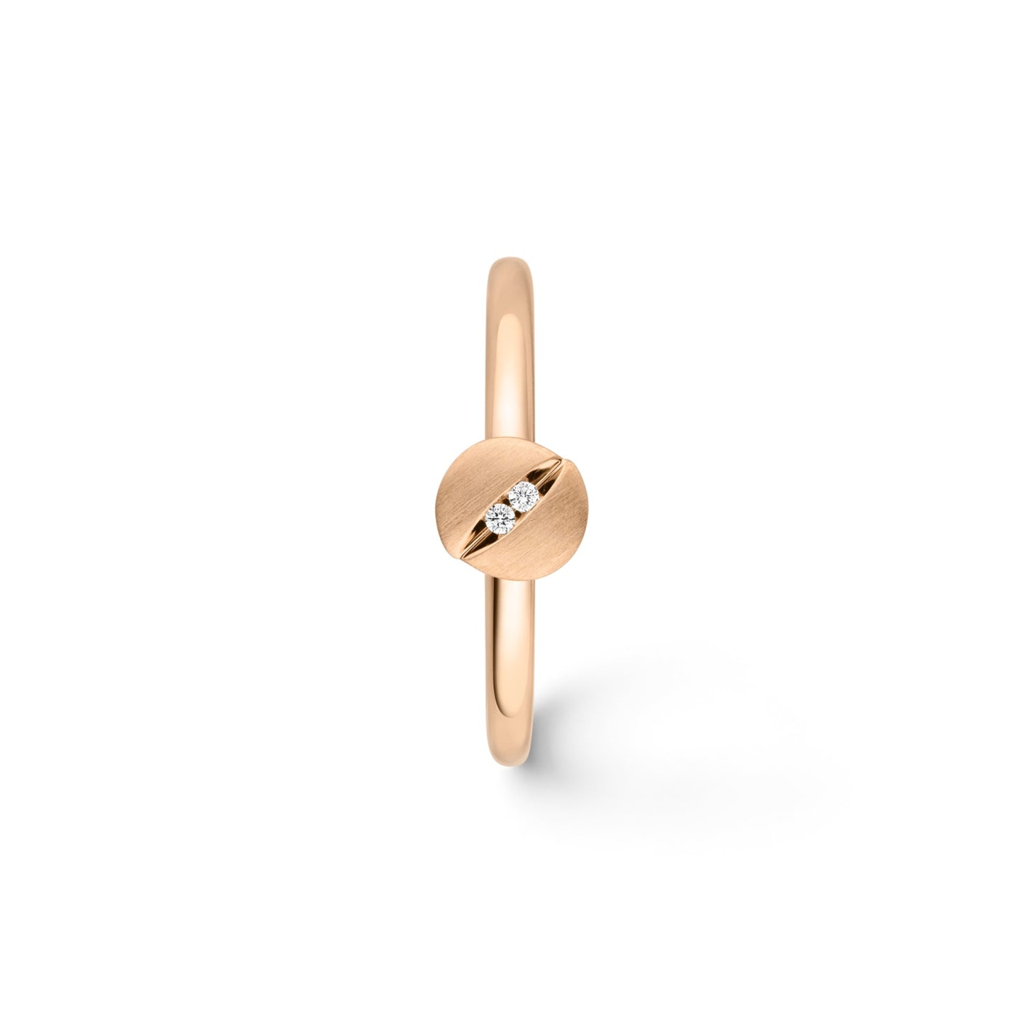 PATCHMATCH Diamantring, Roségold • Diamant von Schaffrath (758_U0000-2_002_RW)