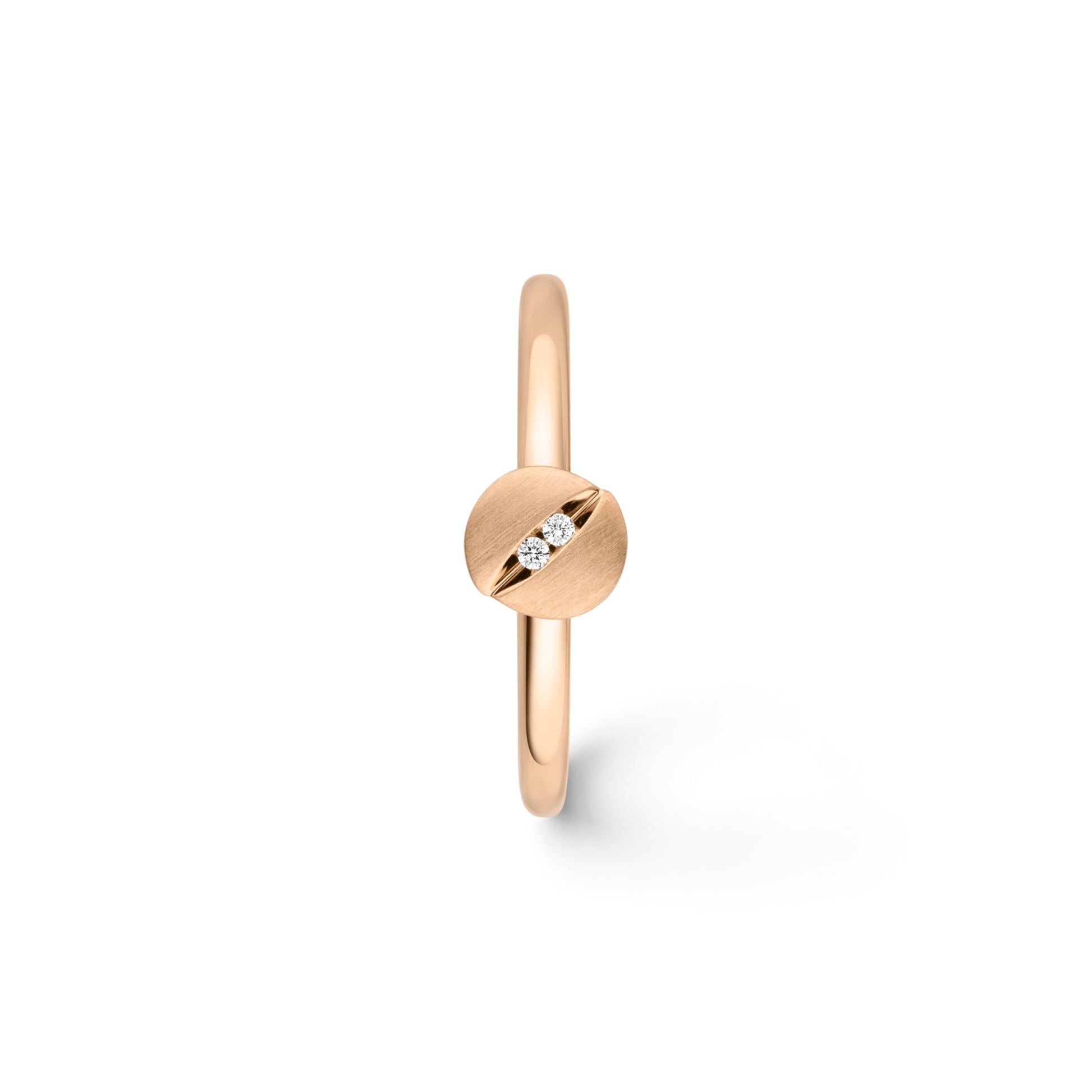 PATCHMATCH Diamantring, Roségold • Diamant von Schaffrath (758_U0000-2_002_RW)