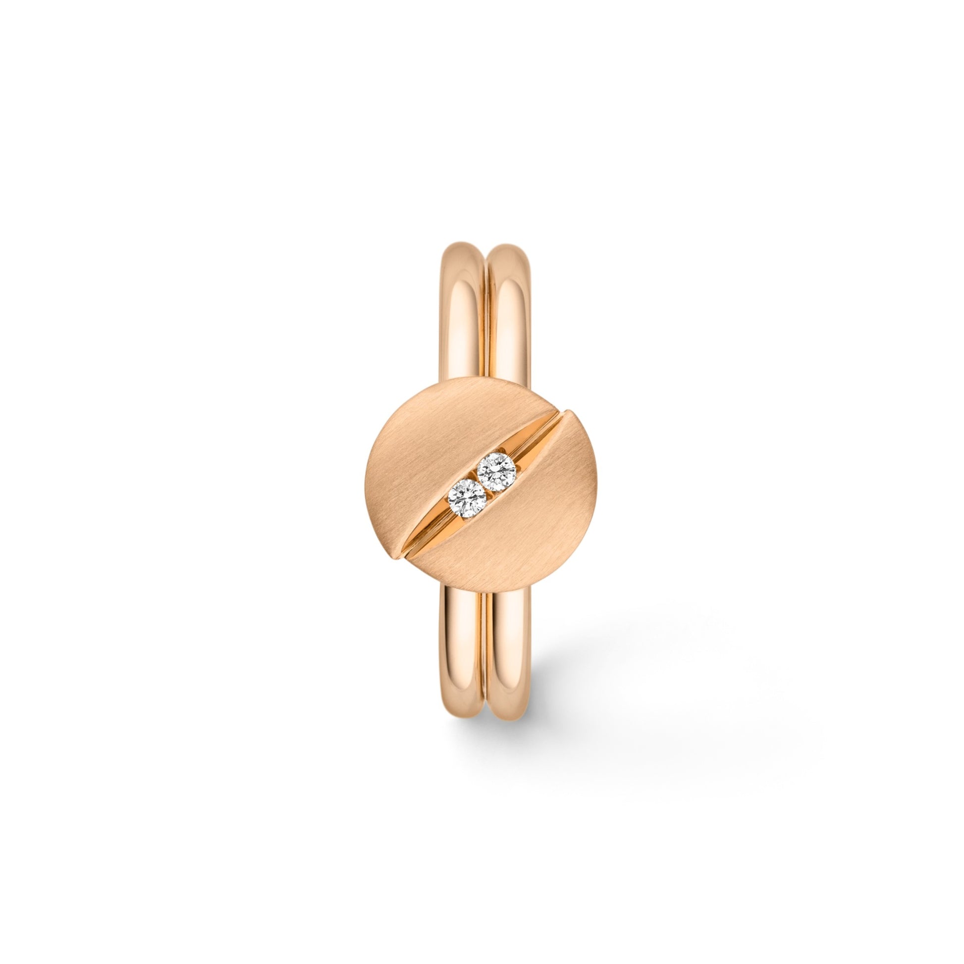 PATCHMATCH Diamantring, Roségold • Diamant von Schaffrath (758_U0002_004_RW)