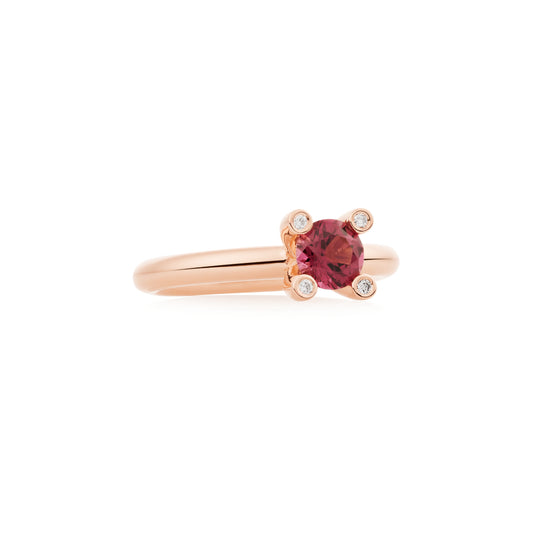 Phlox Ring, Roségold • Diamant • Turmalin von Bron (8RR4715RTBR)