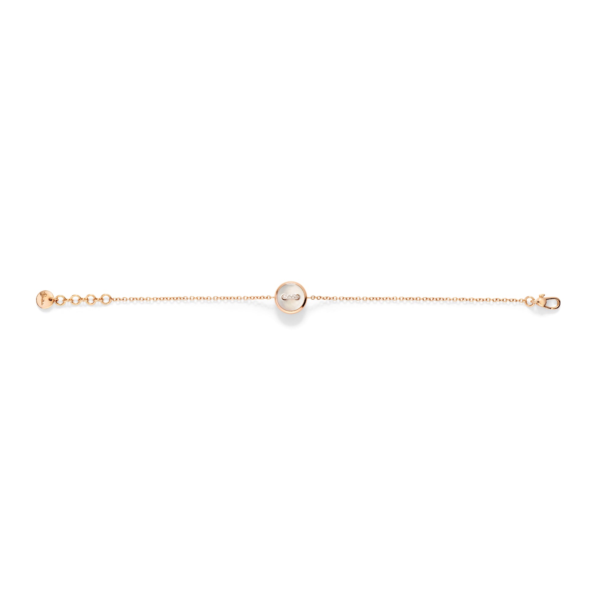 Pom Pom Dot Armband, Roségold • Diamant • Perlmutt von Pomellato (PBC4030O7WHRDB0MP)