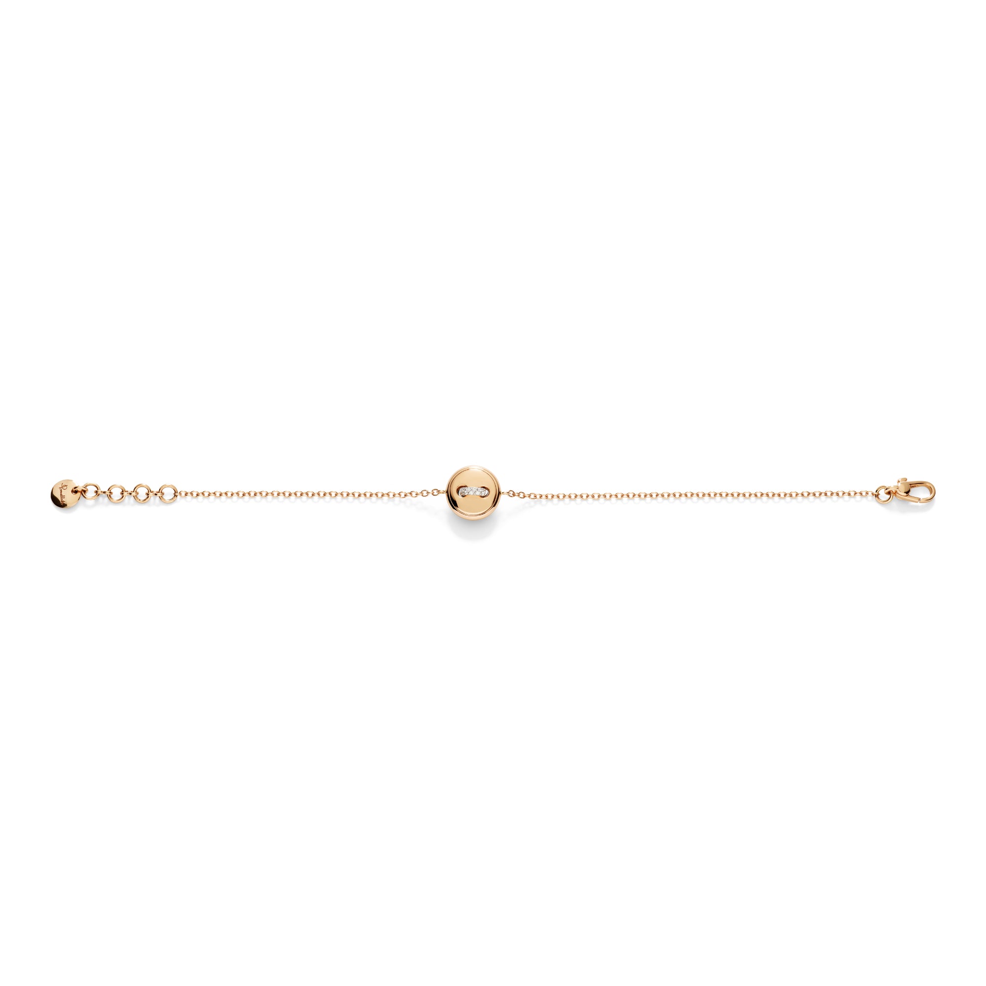 Pom Pom Dot Wendbares Armband, Bicolor-Gold • Diamant • Türkis von Pomellato (PBC5030O7WHRDB0TU)