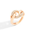 Pomellato Catene Ring (PAC1011O7000DB000) aus Roségold mit Diamant