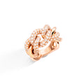 Pomellato Catene Ring (PAC3011O7000DB000) aus Roségold mit Diamant