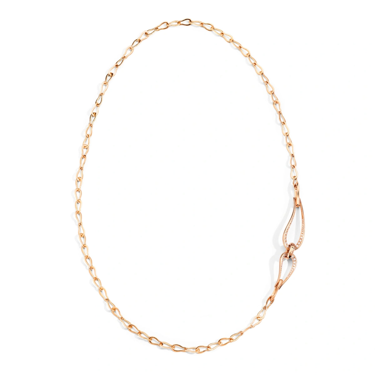 Pomellato Fantina Halskette (PCC1021O7000DB000) aus Roségold mit Diamant