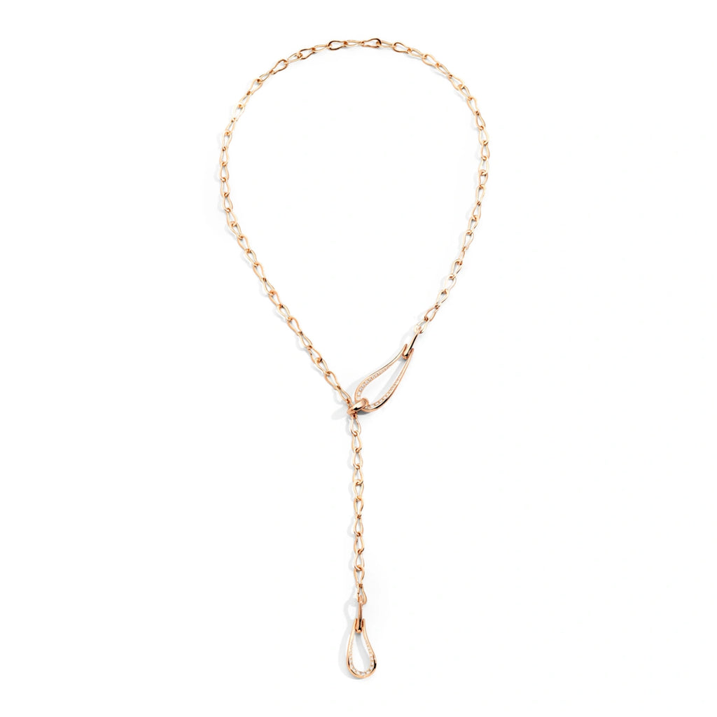 Pomellato Fantina Halskette (PCC1021O7000DB000) aus Roségold mit Diamant