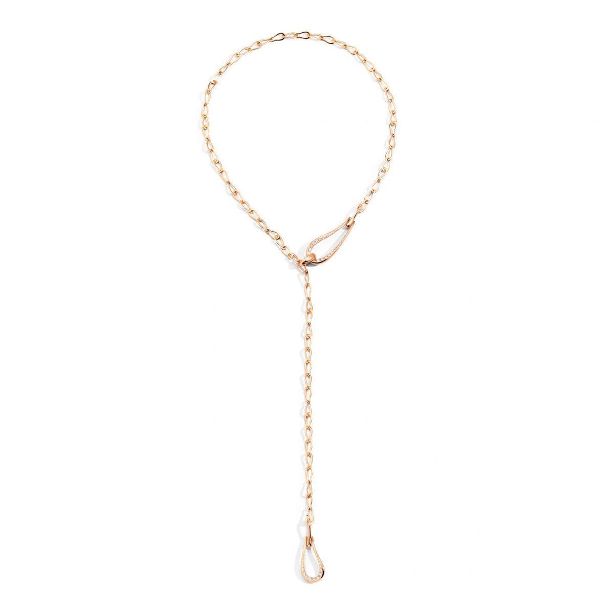 Pomellato Fantina Halskette (PCC1021O7000DB000) aus Roségold mit Diamant