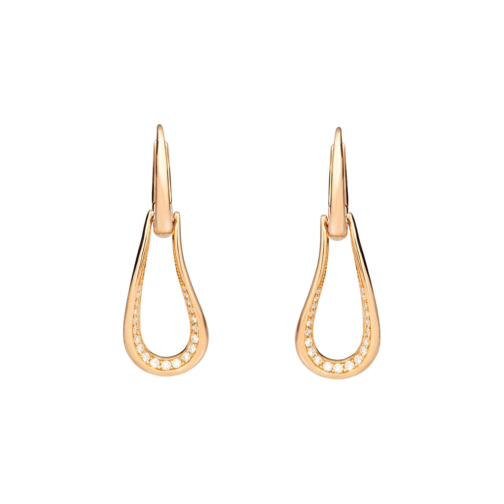 Pomellato Fantina Ohrringe (POC1021O7000DB000) aus Roségold mit Diamant